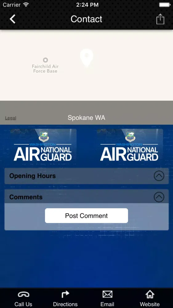 Washington State Air Guard سکرین شاٹس