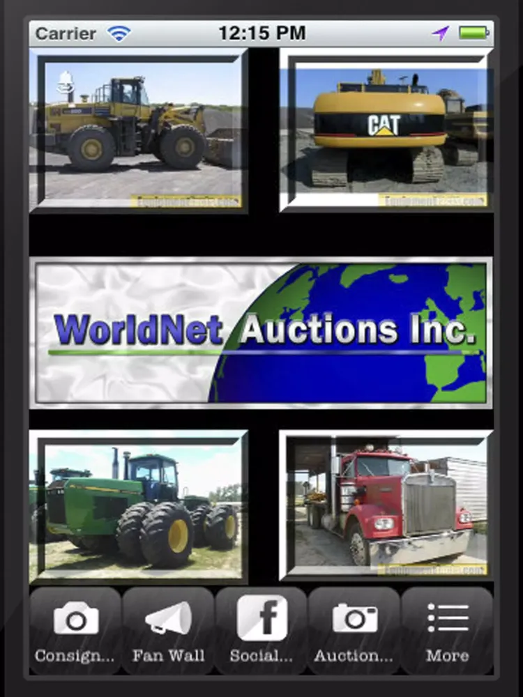 Скриншоты World Net Live Auctions