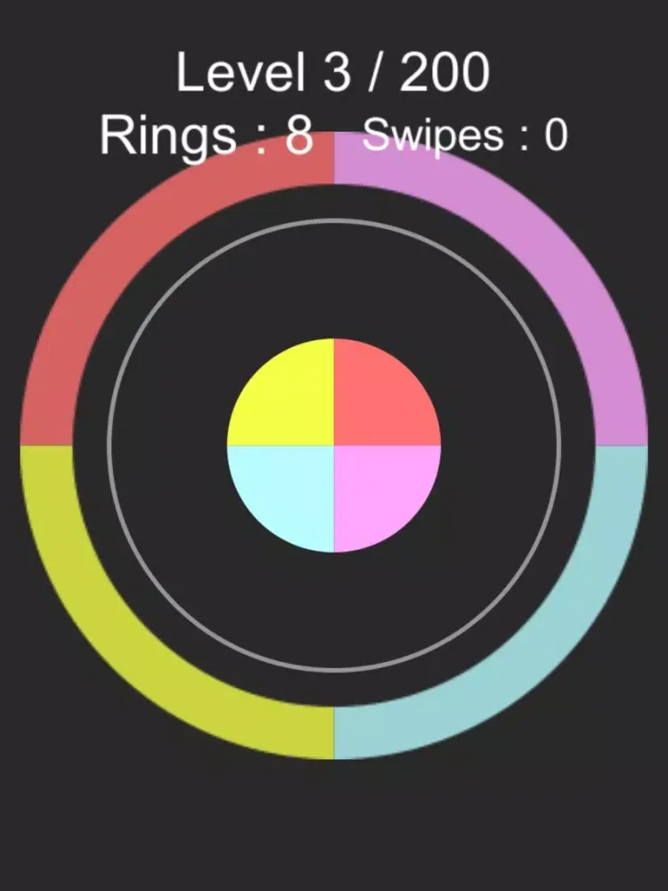 ภาพหน้าจอของ ColorZ Circle iPad 