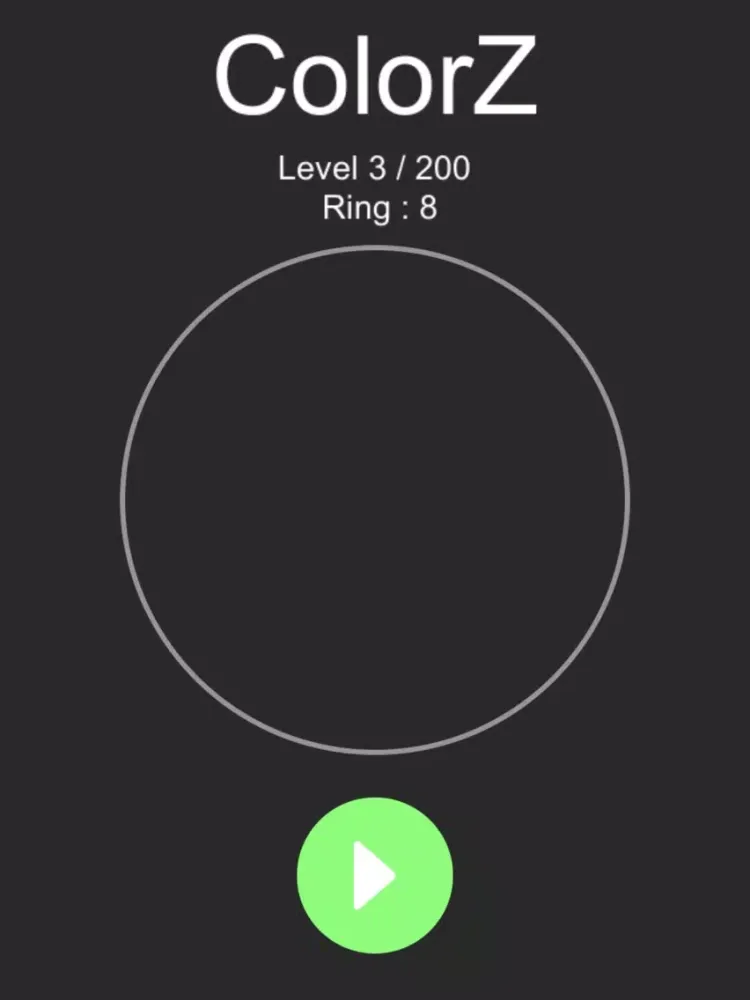 ภาพหน้าจอของ ColorZ Circle iPad 