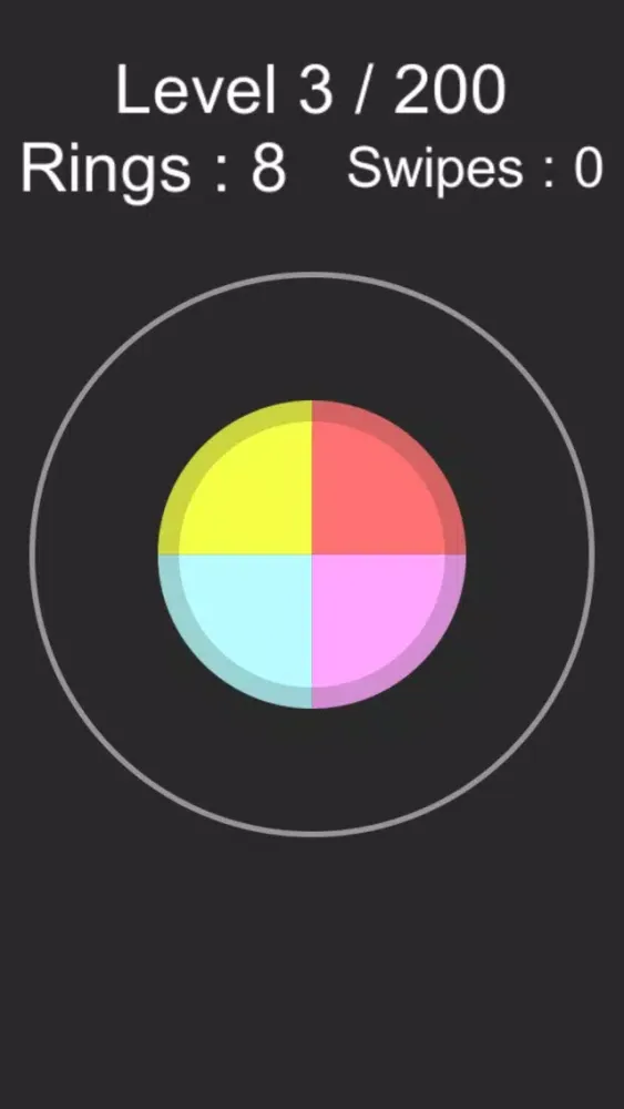 ภาพหน้าจอของ ColorZ Circle