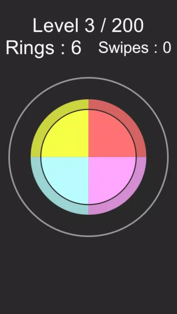 ภาพหน้าจอของ ColorZ Circle
