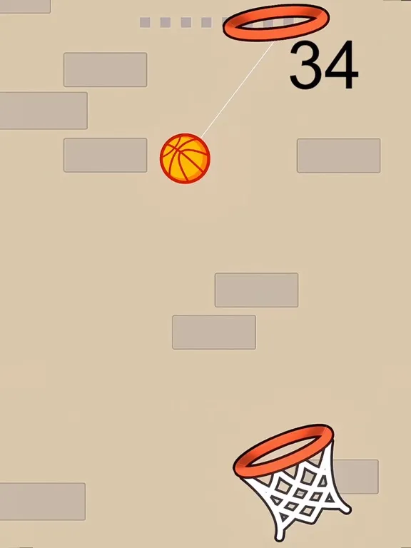 Capturas de tela do Fall'n Dunk iPad 