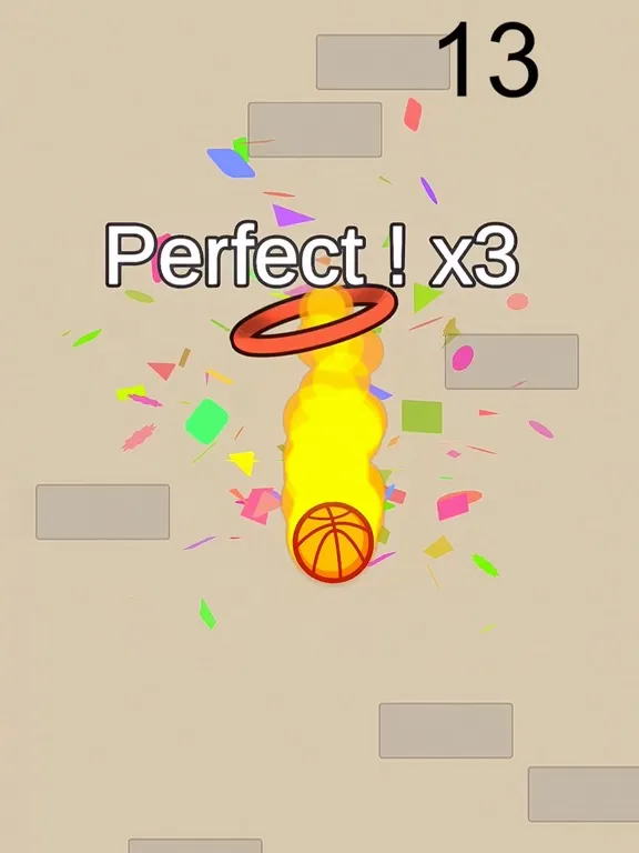 Capturas de tela do Fall'n Dunk iPad 