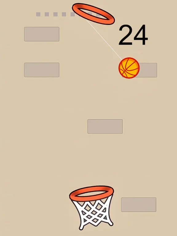 Capturas de tela do Fall'n Dunk iPad 