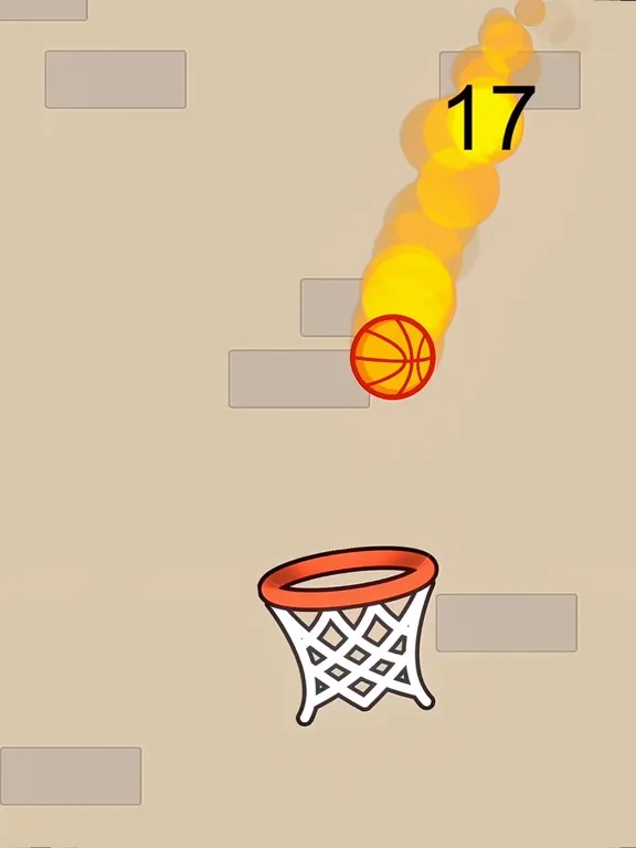 Capturas de tela do Fall'n Dunk iPad 