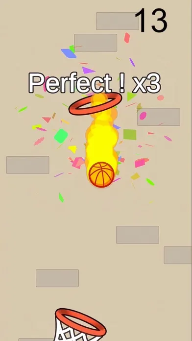 Capturas de tela do Fall'n Dunk