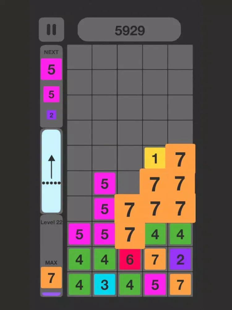 Screenshot di Blocks versus Numbers iPad 