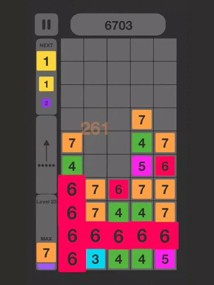 Screenshot di Blocks versus Numbers iPad 