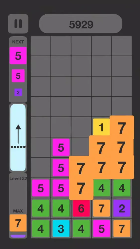 Screenshot di Blocks versus Numbers
