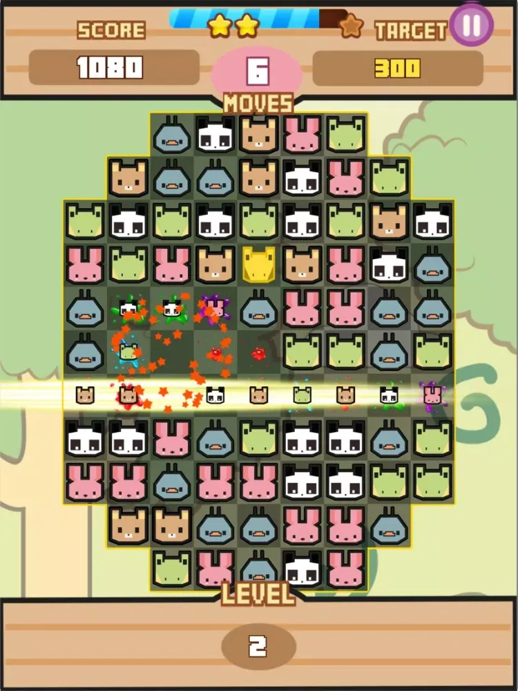 Puzzle Pets - Indie Zoo Match 3 Adventures iPad  سکرین شاٹس