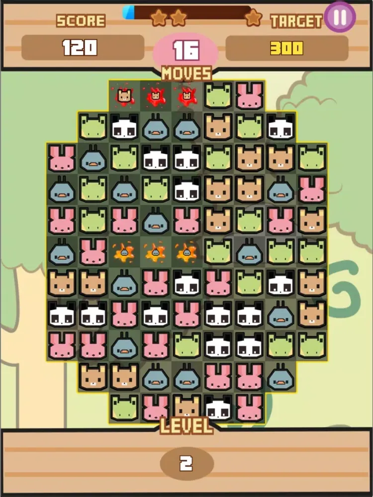 Puzzle Pets - Indie Zoo Match 3 Adventures iPad  سکرین شاٹس