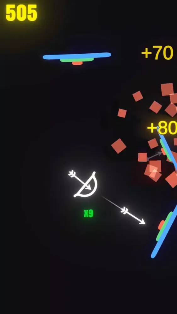 Tangkapan skrin Spin Arrow 2