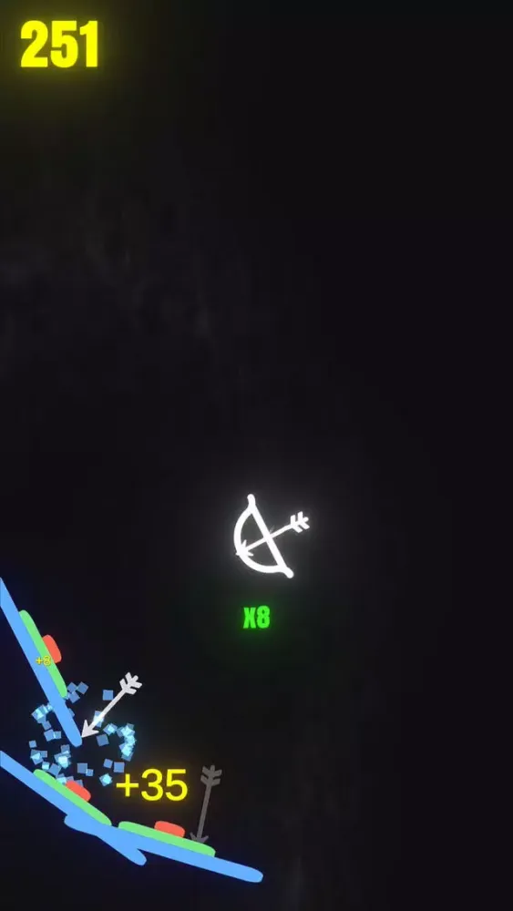 Tangkapan skrin Spin Arrow 2
