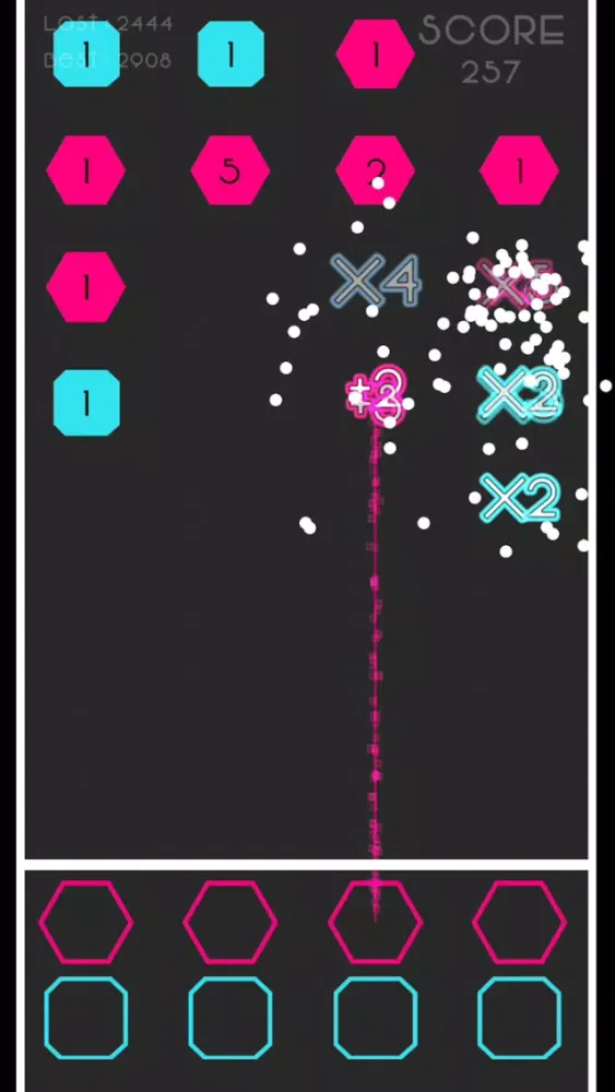 Captures d'écran de Tap Tap Geometry
