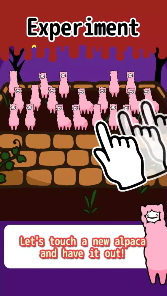 Capturas de pantalla de Big sister Alpaca　マジヤミアルパカねえさん栽培