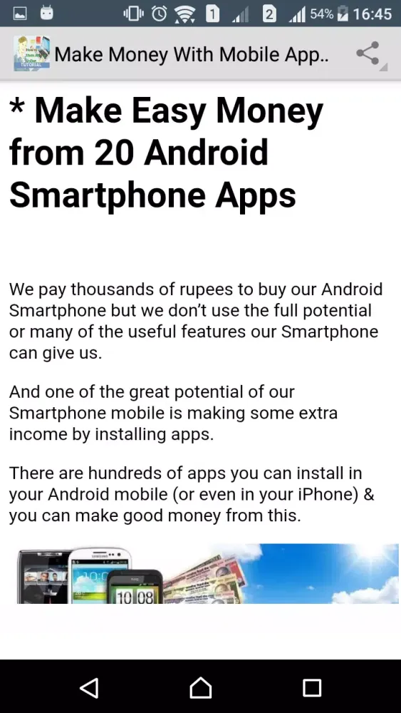 Make Easy Money from Apps应用截图