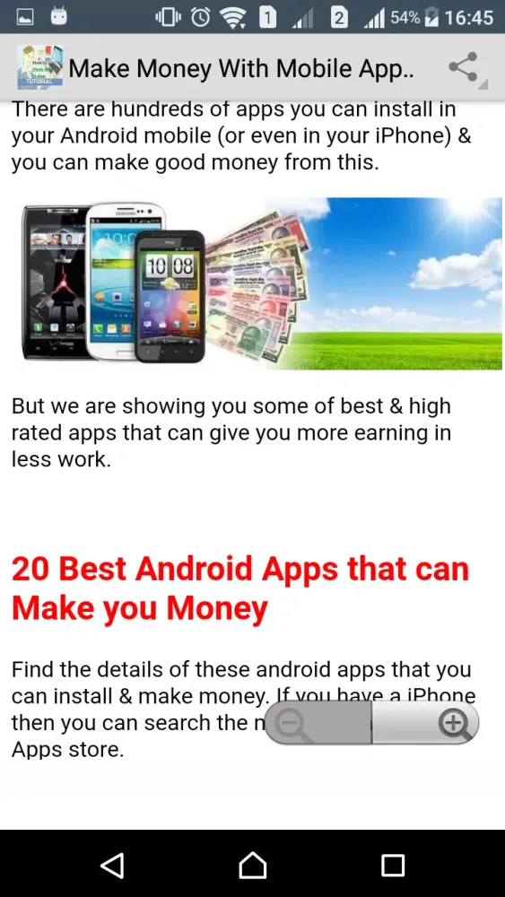 Make Easy Money from Apps应用截图