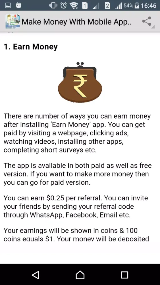 Make Easy Money from Apps应用截图
