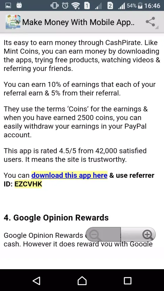 Make Easy Money from Apps应用截图