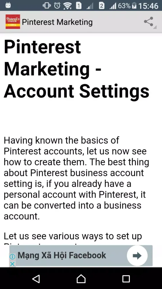 Guide to Pinterest Marketing Screenshots