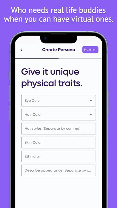 Ảnh chụp màn hình của AISA - AI Social Assistant App