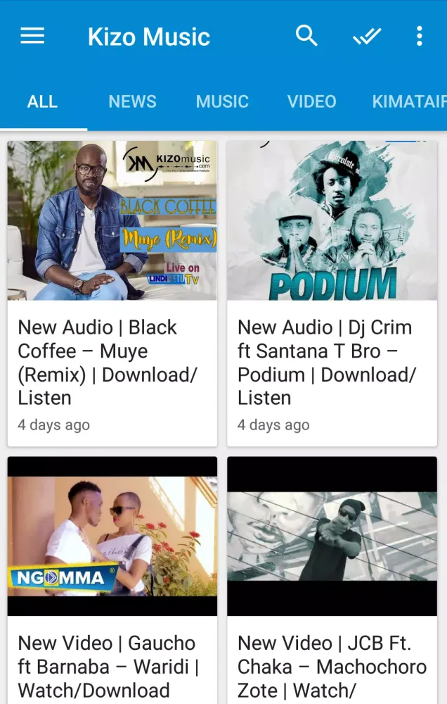 Kizo Music Screenshots