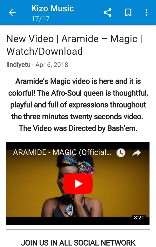 Kizo Music Screenshots