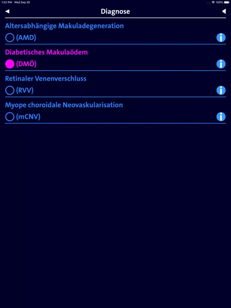 Makula iPad  Screenshots