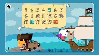 Tangkapan skrin Appamini 123 - Number Games