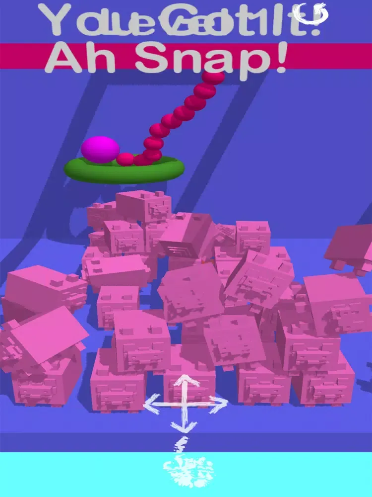 Ball in Hoop 3D iPad  Screenshots