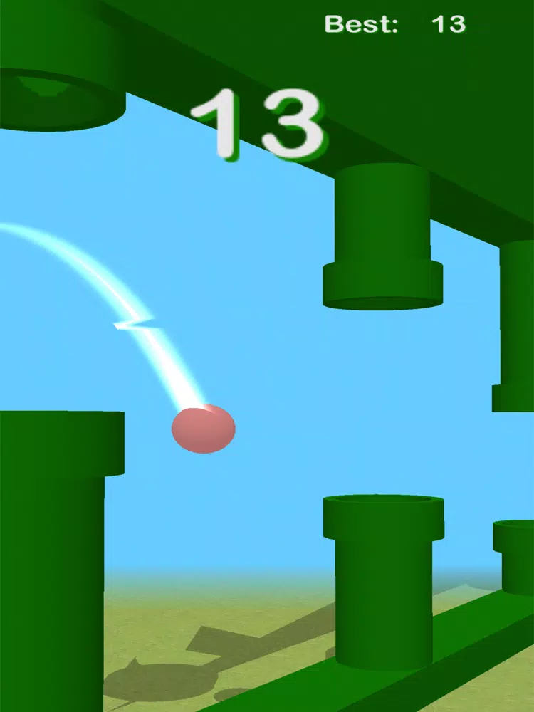 Captures d'écran de Flappy Balls 3D iPad 