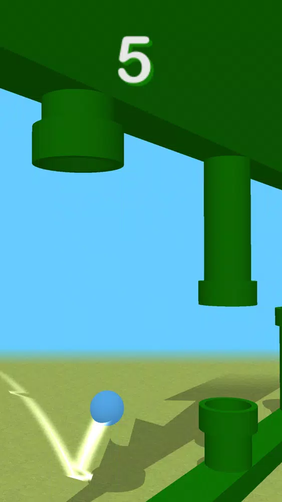 Captures d'écran de Flappy Balls 3D