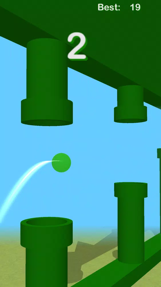 Captures d'écran de Flappy Balls 3D