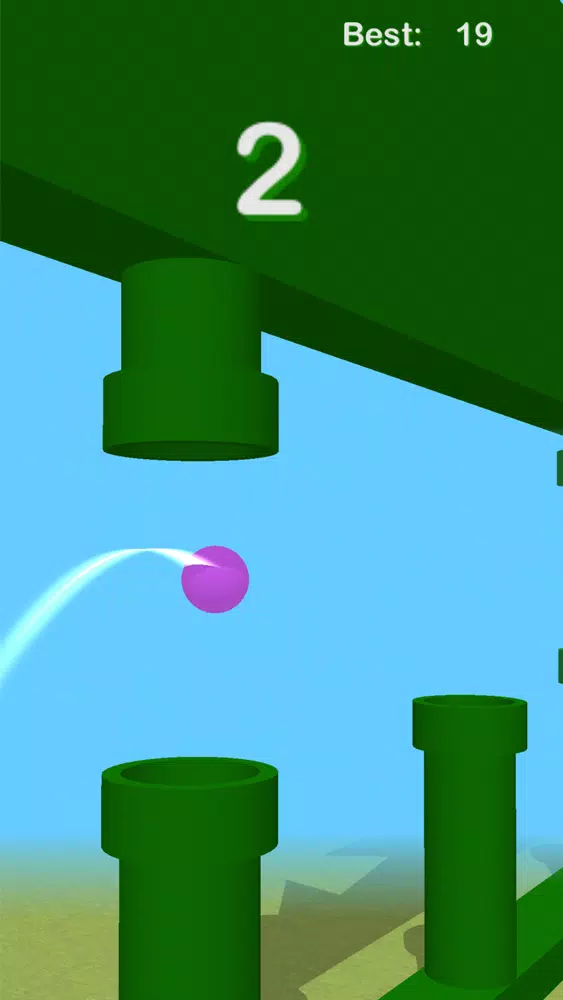Captures d'écran de Flappy Balls 3D