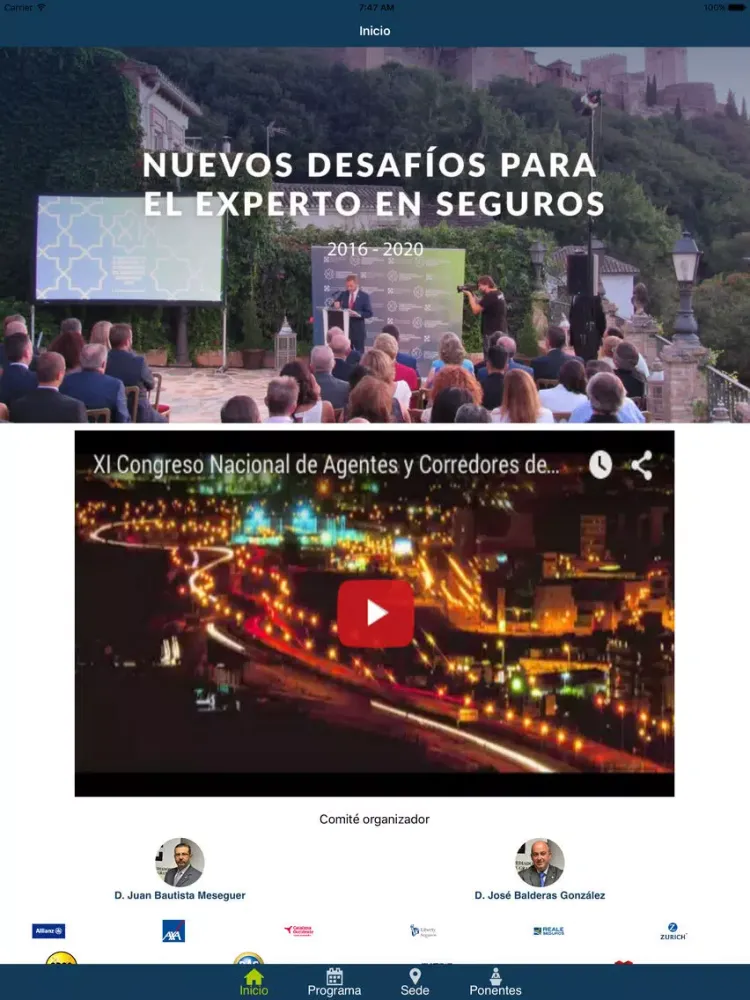 XI Congreso Mediadores Granada iPad  Screenshots