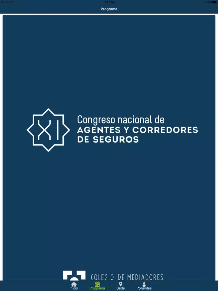 XI Congreso Mediadores Granada iPad  Screenshots
