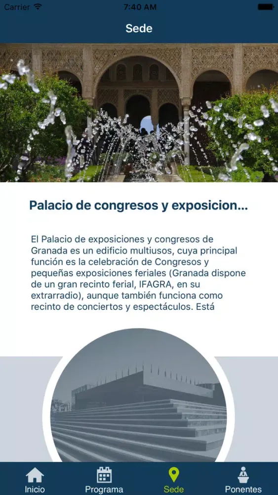 XI Congreso Mediadores Granada Screenshots