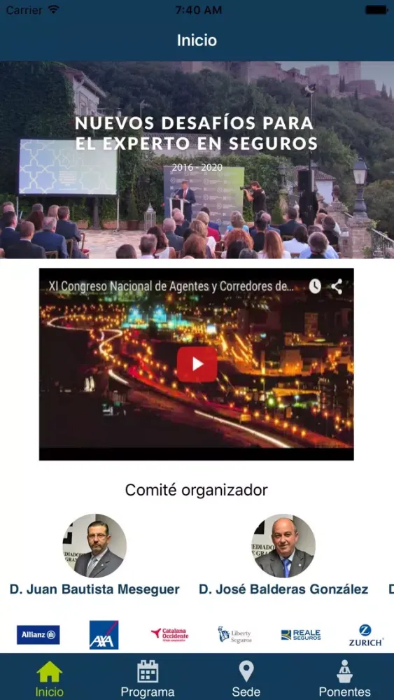 XI Congreso Mediadores Granada Screenshots