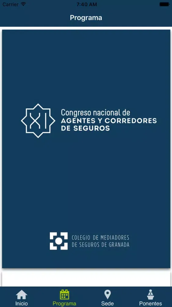XI Congreso Mediadores Granada Screenshots