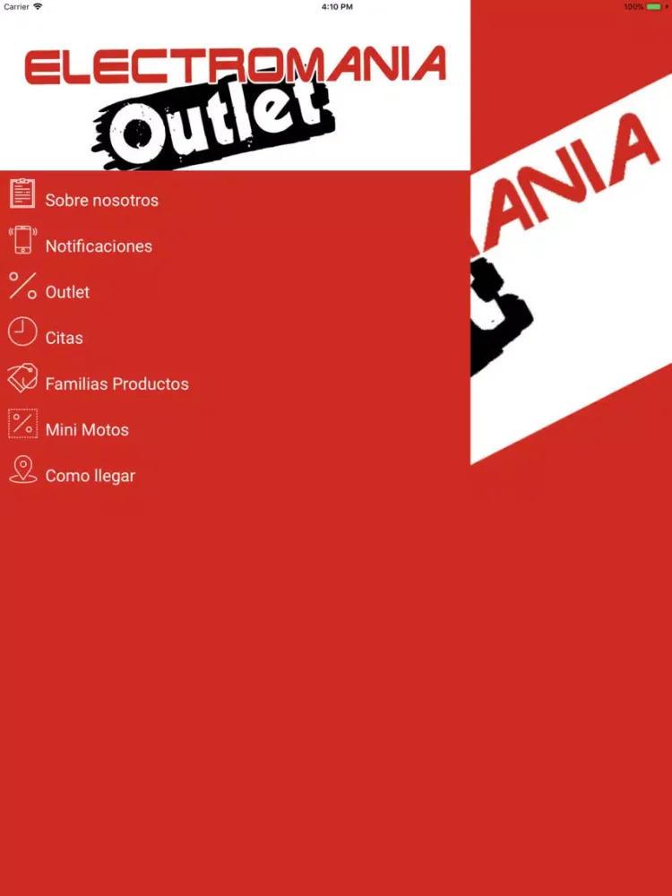 Electromania Outlet iPad 應用截圖