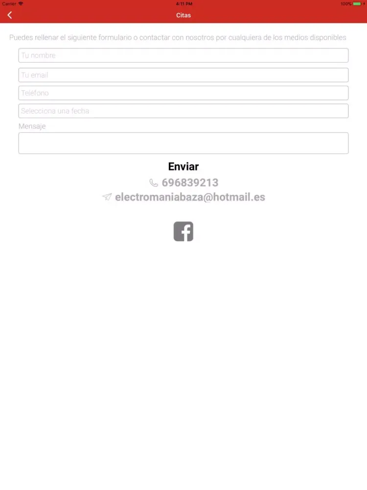 Electromania Outlet iPad 應用截圖