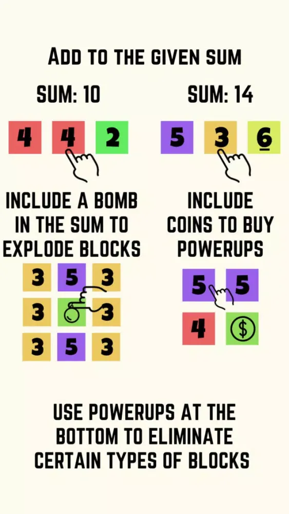 Overflow - The Game About Adding Blocks Ekran Görüntüleri