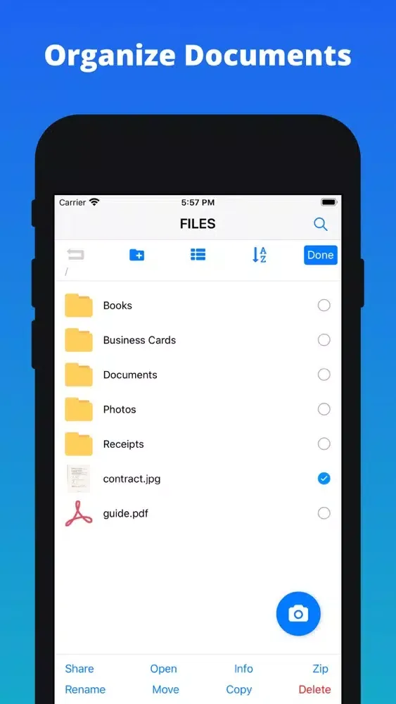 Scancam - PDF Camera Scanner Screenshots