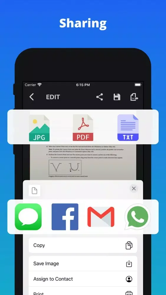Scancam - PDF Camera Scanner Screenshots