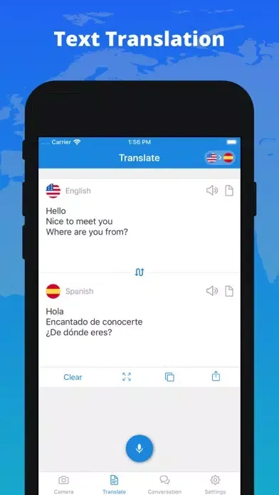 Captures d'écran de Transcam - Camera Translator