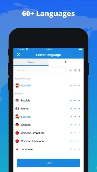 Captures d'écran de Transcam - Camera Translator
