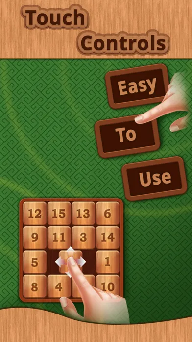 Tangkapan layar 15 Puzzle Challenge.