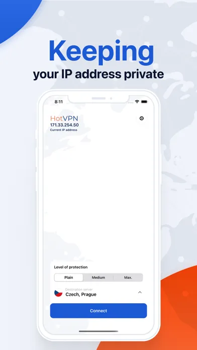 HotVPN Service 스크린샷