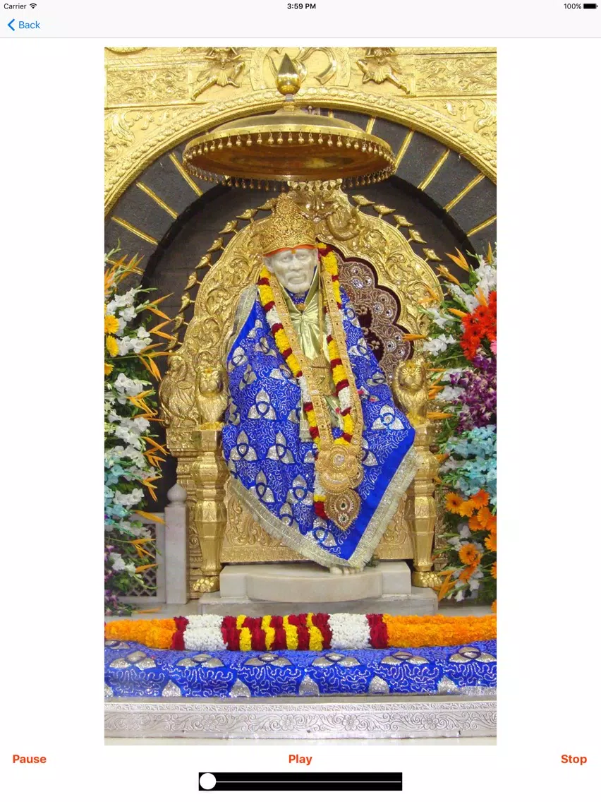 Sri Sai Baba Aarti iPad  Screenshots